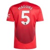 Original Fußballtrikot Manchester United Maguire 5 Heimtrikot 2024-25 Für Herren